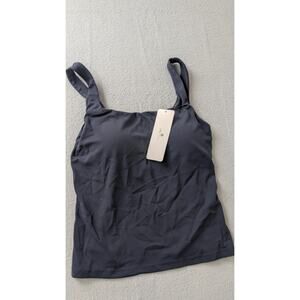 CRZ YOGA Women's Pima Cotton Square Neck Tank Top - Small